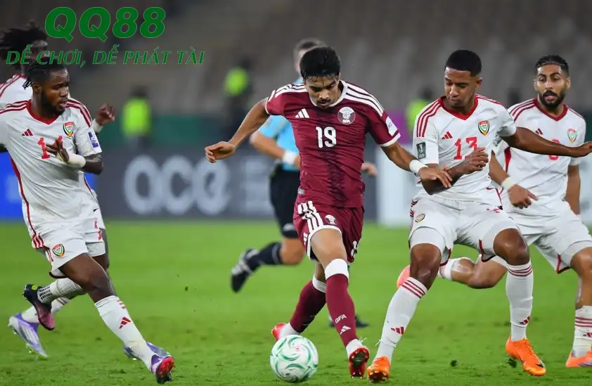 U23 Qatar gặp nhiều khó khăn sau thất bại trước U23 UAE. (Ảnh: Internet) U23 Qatar gặp nhiều khó khăn sau thất bại trước U23 UAE. (Ảnh: Internet)